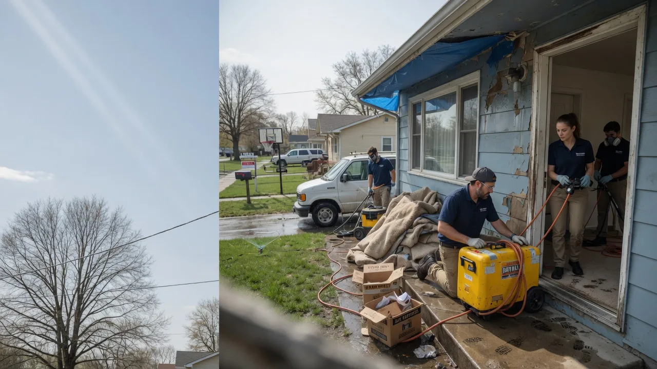 Basement Flood Cleanup in Elco, PA near me